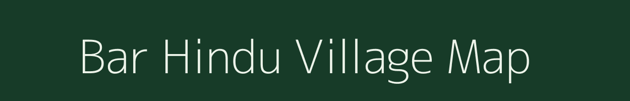 Bar Hindu village map in West Bengal