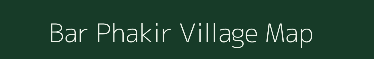 Bar Phakir village map in West Bengal