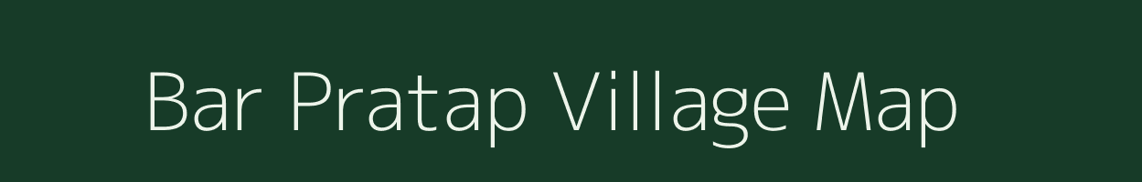 Bar Pratap village map in West Bengal