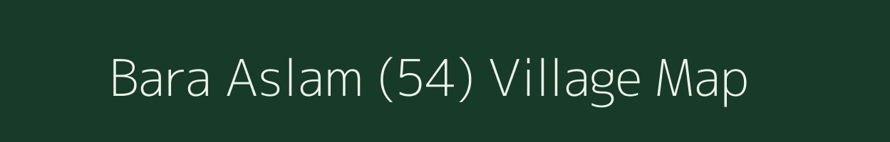 Bara Aslam (54) village map in Punjab