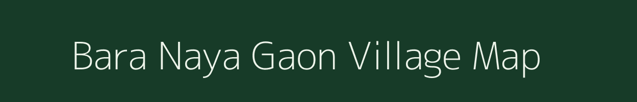 Bara Naya Gaon village map in Rajasthan