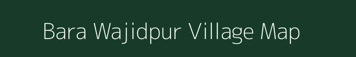 Bara Wajidpur village map in Rajasthan