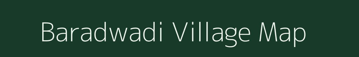 Baradwadi village map in Maharashtra