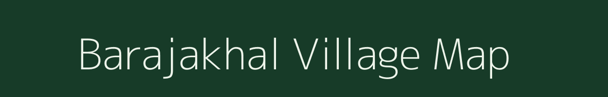 Barajakhal village map in Odisha