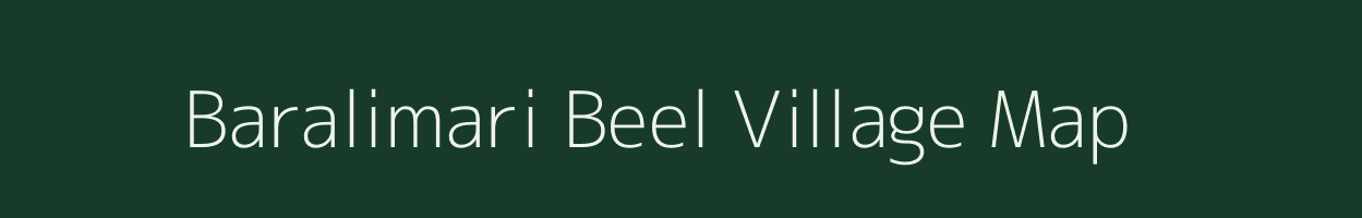 Baralimari Beel village map in Assam