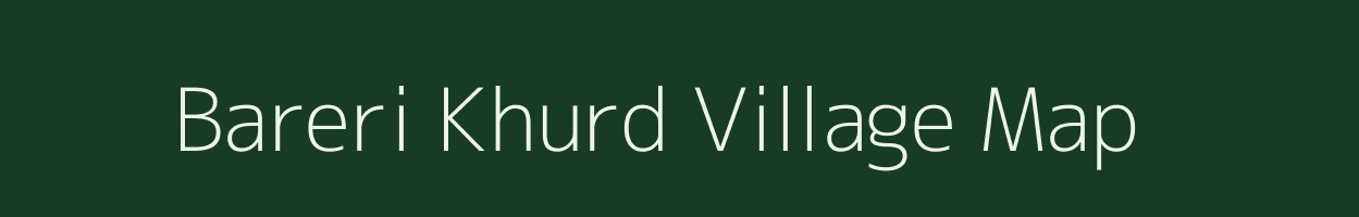 Bareri Khurd village map in Rajasthan