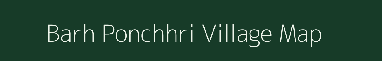 Barh Ponchhri village map in Rajasthan