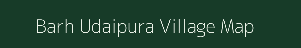 Barh Udaipura village map in Rajasthan