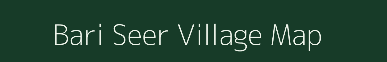 Bari Seer village map in Rajasthan