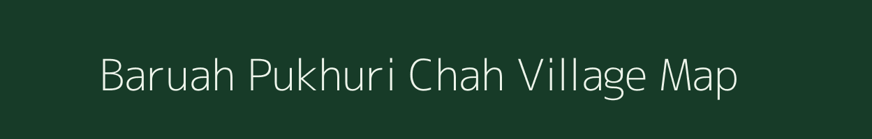 Baruah Pukhuri Chah village map in Assam