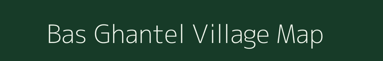 Bas Ghantel village map in Rajasthan