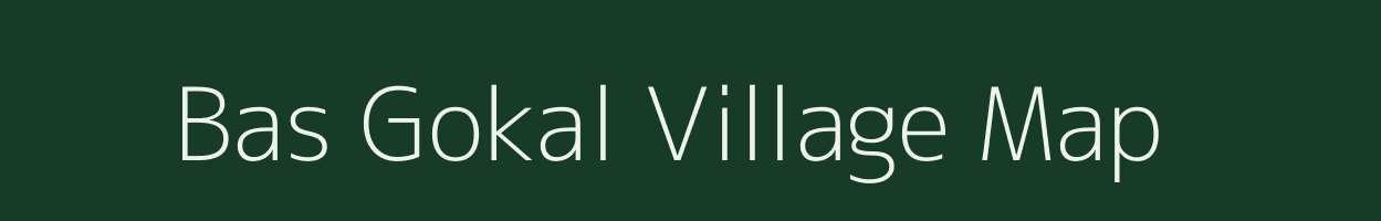 Bas Gokal village map in Rajasthan