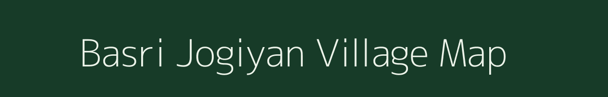 Basri Jogiyan village map in Rajasthan