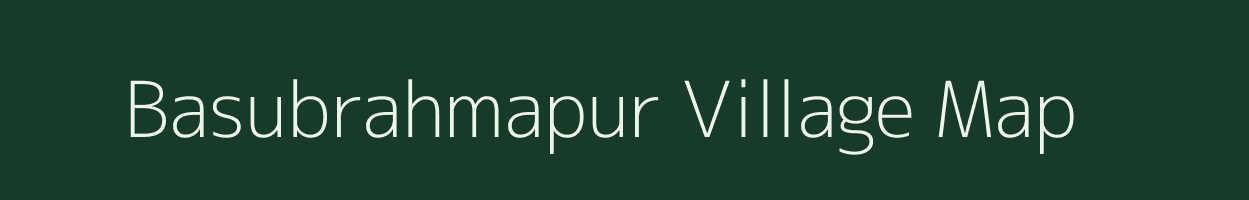 Basubrahmapur village map in Odisha