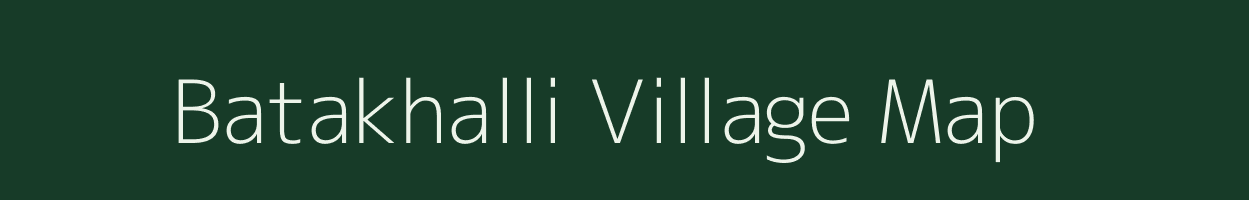 Batakhalli village map in Odisha