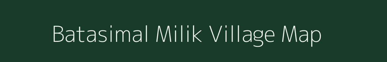 Batasimal Milik village map in Bihar