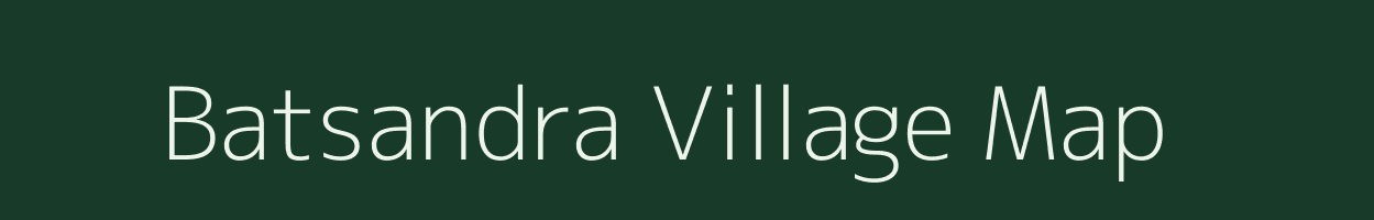 Batsandra village map in Karnataka