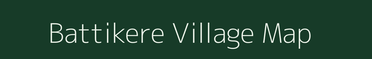 Battikere village map in Karnataka