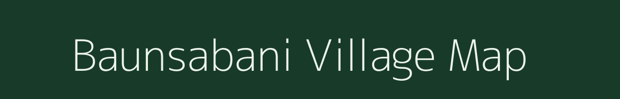 Baunsabani village map in Odisha