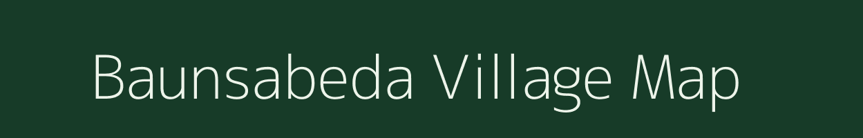 Baunsabeda village map in Odisha