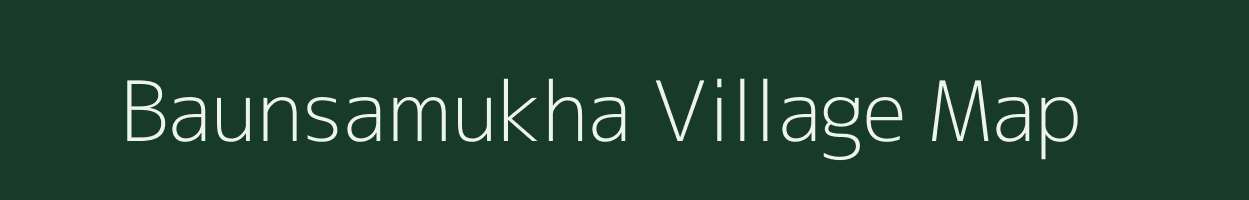 Baunsamukha village map in Odisha