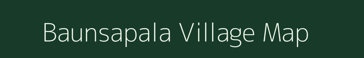 Baunsapala village map in Odisha