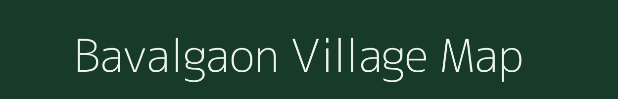 Bavalgaon village map in Maharashtra