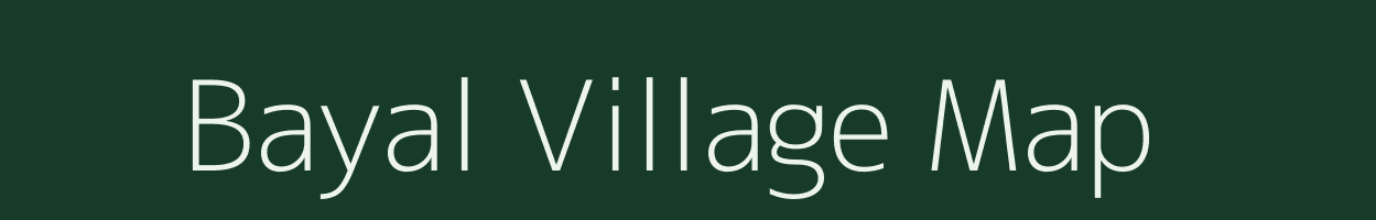 Bayal village map in West Bengal