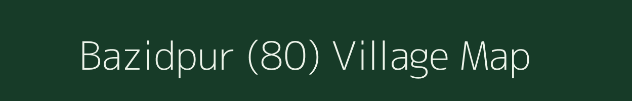 Bazidpur (80) village map in Haryana