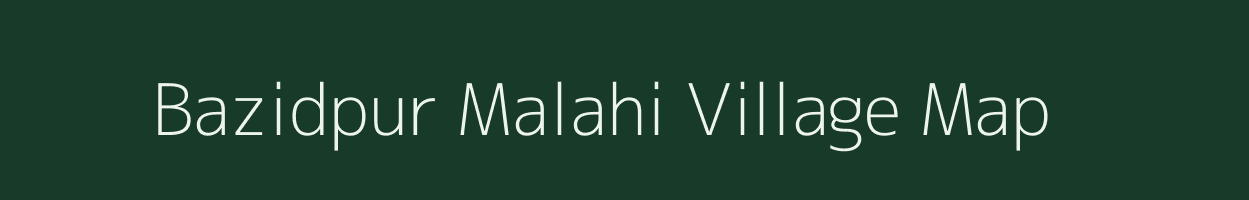 Bazidpur Malahi village map in Bihar