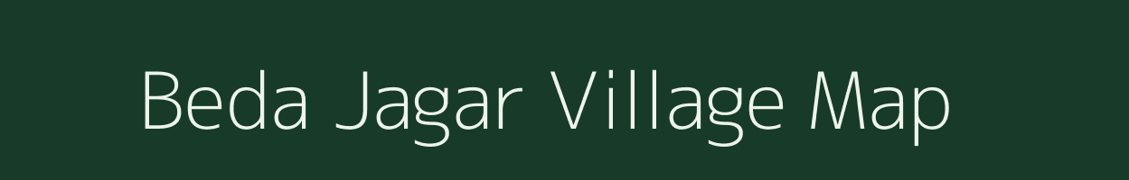 Beda Jagar village map in Uttarakhand