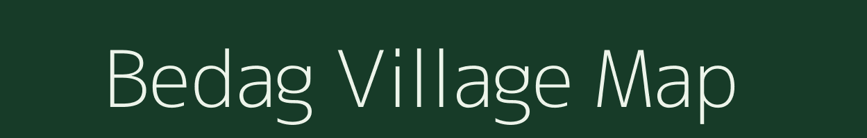 Bedag village map in Maharashtra