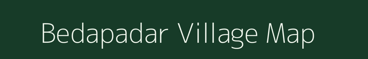 Bedapadar village map in Odisha