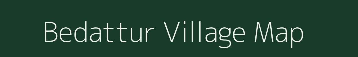 Bedattur village map in Karnataka