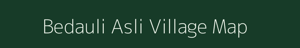 Bedauli Asli village map in Bihar