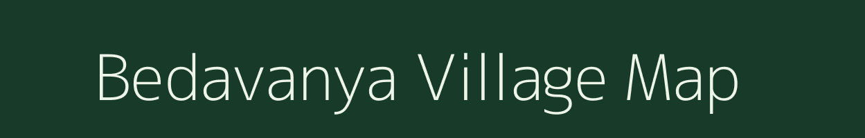 Bedavanya village map in Madhya Pradesh