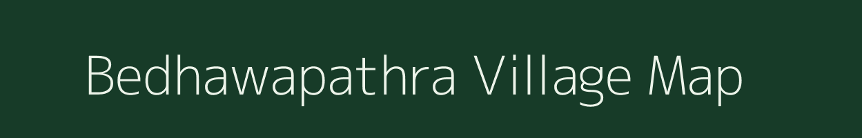 Bedhawapathra village map in Chhattisgarh