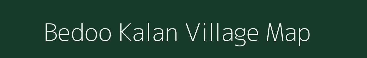 Bedoo Kalan village map in Rajasthan