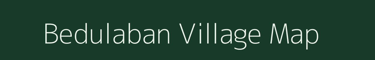 Bedulaban village map in Uttarakhand