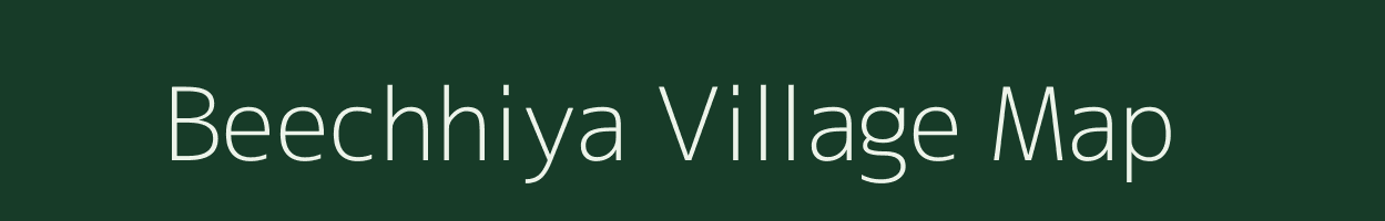 Beechhiya village map in Rajasthan