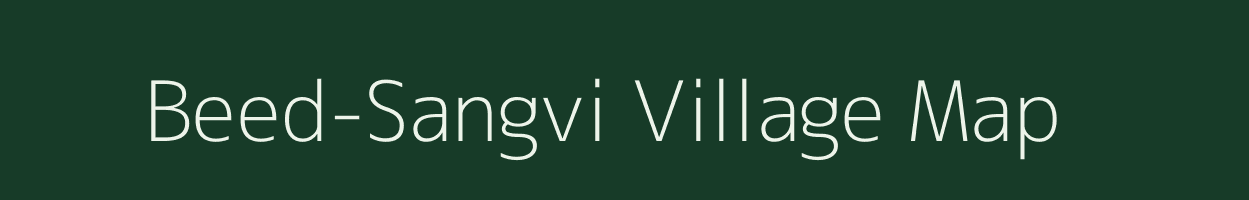 Beed-Sangvi village map in Maharashtra