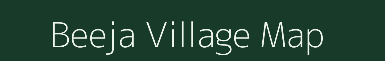Beeja village map in Madhya Pradesh