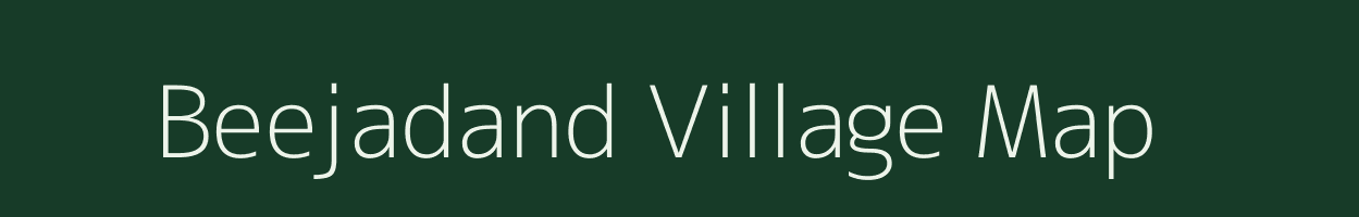 Beejadand village map in Chhattisgarh