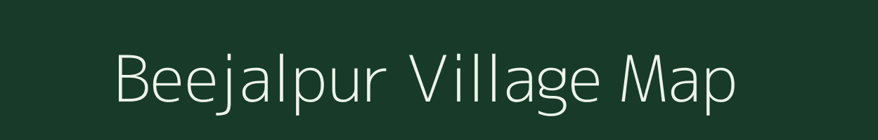 Beejalpur village map in Rajasthan