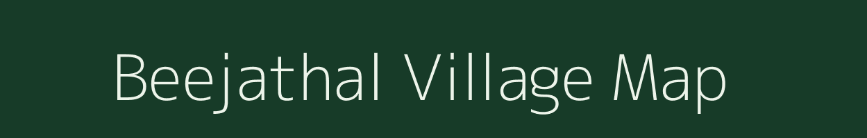 Beejathal village map in Rajasthan