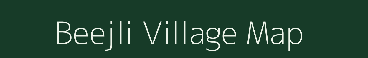 Beejli village map in Rajasthan