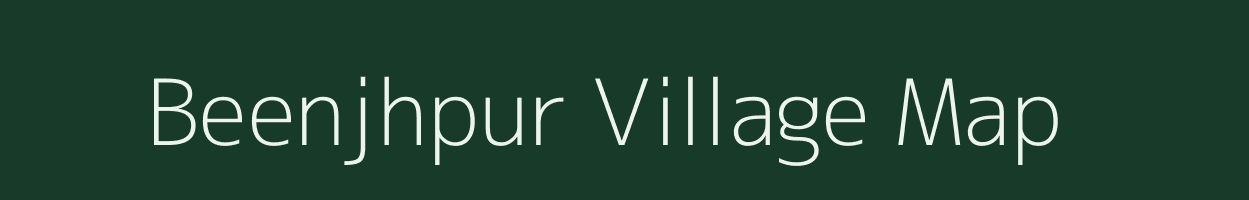 Beenjhpur village map in Rajasthan