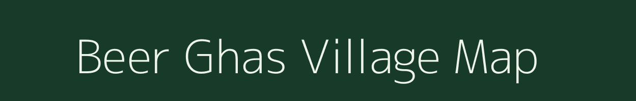 Beer Ghas village map in Rajasthan