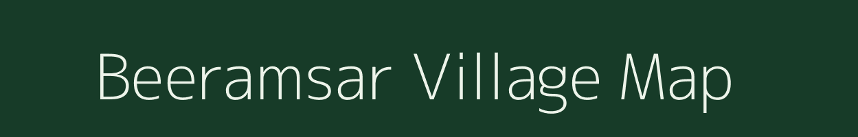 Beeramsar village map in Rajasthan