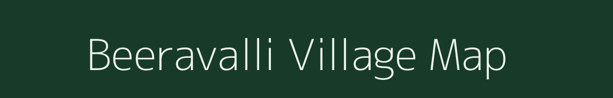 Beeravalli village map in Karnataka